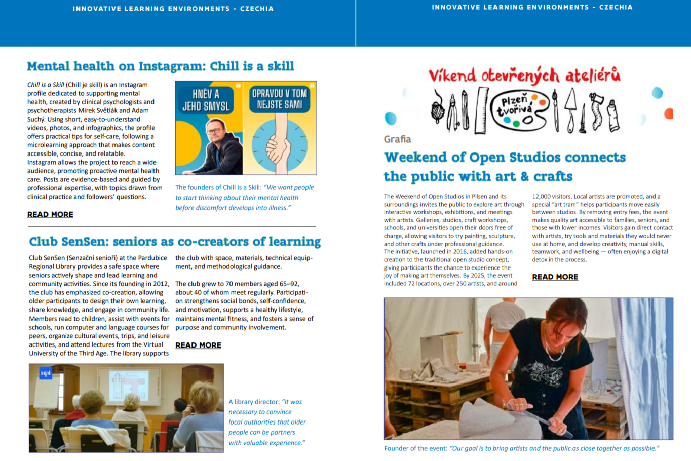 Náhled časopisu Innovative learning environments